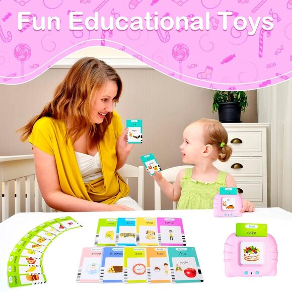 NEW 510 Talking Flash Cards for Toddlers 2-4 Years - Picture 7 of 8
